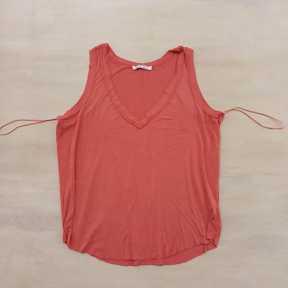 Free-people Women's Pink and Orange Vest